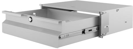 Stalflex Server Netzwerkschrank 19 Zoll Schublade 3U 320mm - Hochbelastbarer Stahl - Computer- & Server-Racks - Serverschrank, kompatibel mit Rack Schränken und Rack Schienen