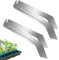 2 Pcs Seedling Transplant Setzling-Transplantationszange Edelstahl, Gartenpflanzen Transplantationszange, gartenwerkzeug klein, Startwerkzeuge für Pflanzensamen, reduziert Wurzelschäden (8.7 Inch)