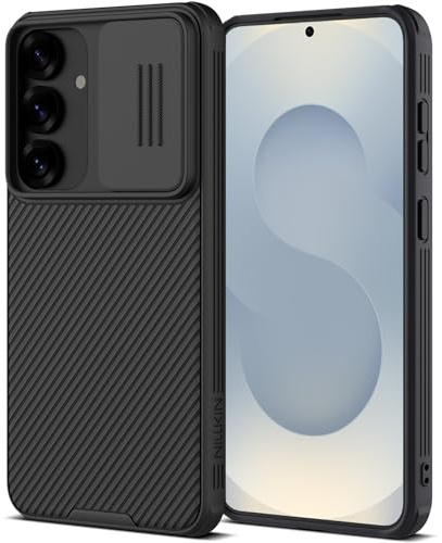 Nillkin for Samsung Galaxy S25 Phone Case, CamShield Pro S25 Case with Slide Camera Cover, Lens & Privacy Protection, Slim Fit Shockproof Protective Case for Samsung S25 Black