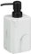 New Durable Marble Soap Lotion Dispenser With Black Pump Refillable Liquid Marble Decorative Soap Dispenser For Bathroom Countertop & Kitchen Home Decor -A