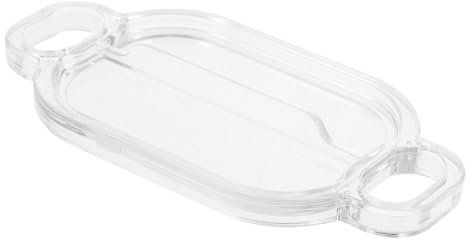 Gatuida Zubehör für Eismaschinen Eismaschine Zubehör Eismaschine Ersatzteil Baffle Eismaschine sofortig Creme Düse Ersatzteil für eine Eismaschine Oberdeckel für Eismaschine Plastik Weiß
