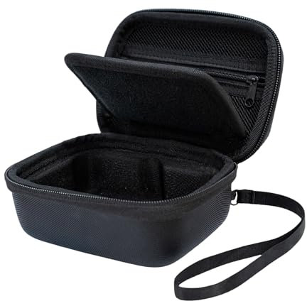 VOVMOEYA Digital Camera Case for Canon G7X3/G7X2/G7X/SX740/SX730/SX720, RICOH GR3X/GR3/GR2/GR, Sony ZV-1F,Panasonic Lumix DC-TZ99 with Zip Mesh Pocket, Anti-Scratch, Water Repellent