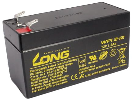 RT1213 Batterie VDs 12 V 1,2 Ah Pb AGM sans entretien étanche