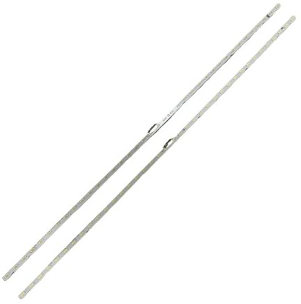 NLNGZKZFNF Striscia di retroilluminazione a LED 38LED (3V) adatta for Samsung V8N4-500SM0-R0 BN96-46034A 50RU7400 UE50RU7400U UE50RU7470U UE55NU7670U UN55NU740DFXZA Strisce luminose(120 PCS For 60 TV)