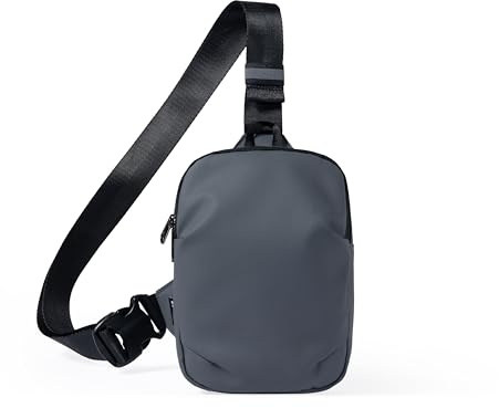 MAXTOP Sling Bag Umhängetasche Herren Damen Schultertasche, Leichte Wasserdichte Brusttasche mit wasserdichter TPU-Beschichtung, Crossbody Bag für Outdoor, Reisen, Wandern, Radfahren, Sport
