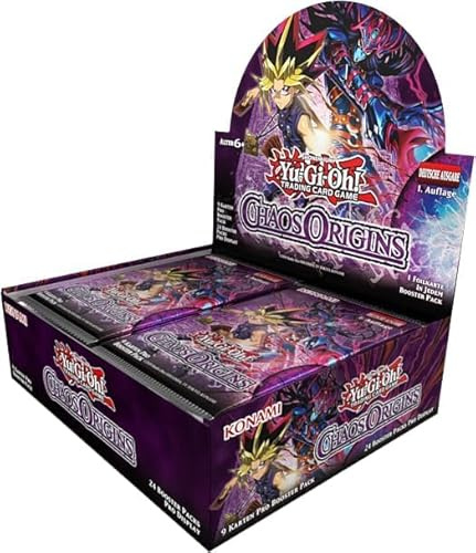 Chaos Origins Display - 24 Boosterpacks - Deutsche Version - OVP - mit MZTCGVisitenkarte Yugioh
