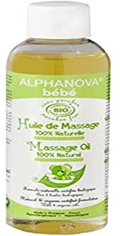 Alphanova Baby 100% Natural Massage Oil BIO 100ml