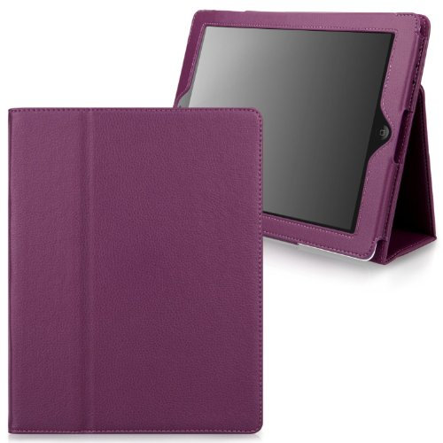 NOVAGO® Funda Violeta Protectora para el iPad 2, iPad 3, iPad4 Retina