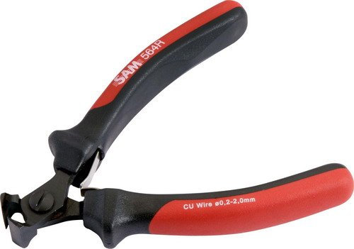 Sam outillage - 564-R - Pince électronique coupante en bout bi-matière