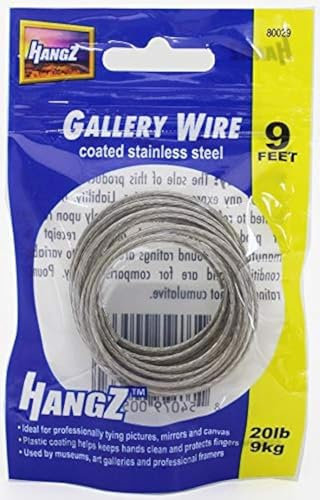 Hangz Gallery filo in acciaio INOX rivestito, 80029