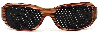 Rasterbrille/Lochbrille für Augentraining - Modell Diamante – Bifokales Raster