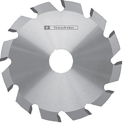 Stehle Hartmetall Nutfräser für Lamello, ELU - 102x3,85/3,0x22mm Z=12 Wechselzahn - Holz, Holzwerkstoff
