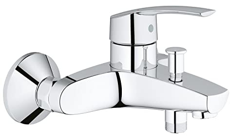 Grohe Start Wannenarmatur mit Temperaturbegrenzer und Rückflussverhinderer chrom 32278001