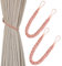 Hand Knitting Curtains Tied Rope Simple Type Curtain Tie Backs and Accessories (Pink)