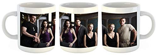 Stargate Universe - Tasse mit Motiv Bedruckt, 300ml C-Henkel. Tolles Geschenk für Büro, Küche, Geburtstag, Ihre Neue Lieblingstasse zum Frühstück