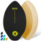 BPS 'Shaka' Skimboard für Anfänger bis Fortgeschrittene, 101,6 cm, kein Wachs nötig, Epoxidbeschichtetes Holz-Skimboard mit EVA-Pads