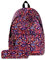 FANDARE Sac À Dos Sacs Galaxy Scolaires Cartables Adolescent Sacs D'école Loisir Garçons Filles Sacs de Voyage Cartables Femmes Multicolore Daypack avec Trousse Enfant Imperméable Polyester Fleur