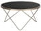 Designer Couchtisch rund schwarz/Gold Meridian