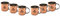 Russian Standard Vodka Kupfer Becher - 6er Set Moskow Mule Becher