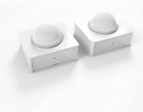 SONOFF SNZB-03 ZigBee Motion Sensor 2 Packs, Wireless Motion Detector Get Alerts or Trigger Lights to Turn on, SONOFF Zigbee Bridge Required, Batteries Included