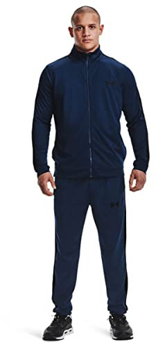 Under Armour Herren Strick Dochting Trainingsanzug - Academy/Schwarz - L