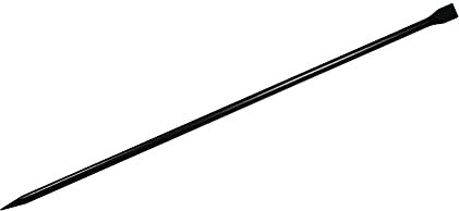 Dapetz ® Chisel & Point Bar Ground &Polished Steel with Hexagonal Profile Shank 1500mm x 30mm Comes with Forged, Hardened, Tempered, Ground and Polished Steel Digging Bar with Hexagonal Profile Shank