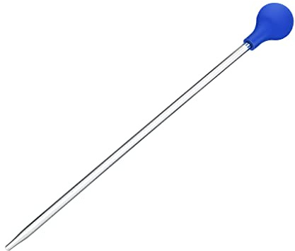 Ailan Aquarium Korallen Fütterungsröhrchen Büro Fischbecken Korallen Futterspender Wasserwechsler Pipette Futterspender Tropfer Zubehör, 55cm