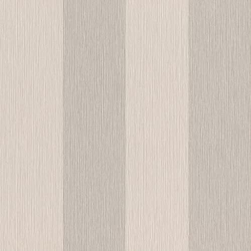 Rasch Tapete 844023 - Vliestapete mit Blockstreifen in hellem Rosa und Grau aus der Kollektion Perfecto VI - 10,05m x 0,53m (LxB)