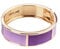 Tokyo Jane Armreif Carla Purple-Gold onesize Epoxy Paint Durchmesser 7cm Breite 2cm