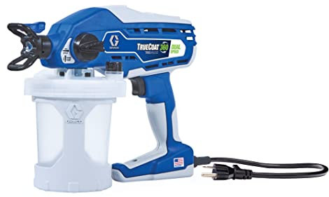 Magnum by Graco 26D685 TrueCoat 360 Dual Speed, Handheld Corded Airless Paint Sprayer, UK unit (220-240V, 50 Hz), household use, small decorative projects (max. pressure 138 bar), Blue
