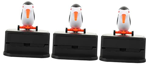 Zerodeko 3juegos Caja Dispensadora De Palillos De Diseño Forma De Pájaro Organizador Práctico y Compacto para Cocina y Hogar Tapa Extraíble y Funcionamiento Automático