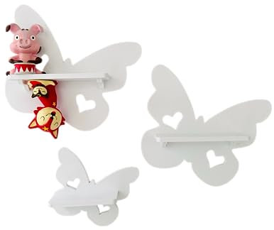 PsGreen 3er Schmetterlings-Set Weiß passend/Kompatibel für die Toniebox Toniefiguren