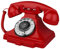 Retro Landline Telephone, Corded Antique Phone Vintage, 1930s Rotary Dial Home Decor Phone, Old Fashion Decorative House Phones for Seniors, Working Basic Rotary Phones for Home/Office/Hotel/School