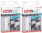 tesa Powerstrips Tapete&Putz - doppelseitige Klebestreifen für Tapete und Gips - Ersatz-Klebestreifen Klebenagel - Haltekraft 1,0 kg/Nagel - 1 x 6 Streifen (Packung mit 2)