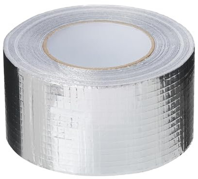 VERSTÄRKTES Aluminiumband 96mm/45m Steinwolle Rohrisolierung WLG 0,037 alukaschiert Rohrschale Dämmung Isolierung für Heizungsrohre verschiedene Größen