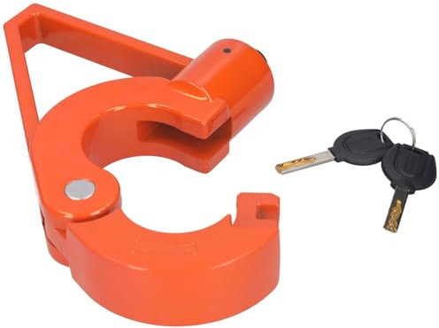 SAMETRUCK Diebstahlsicherung für Königszapfen Schlüssel Warnschild Sattelzug Anhänger Auflieger LKW