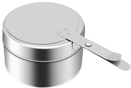 Fravsiu Food Warmer Cans, Food Warmer Cans, Thermal Holder for Food Warmer, Food Warmer Burners with Safety Lid, Gel Food Warmer for Buffet, Barbecue