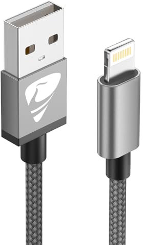 iPhone Charger Cable 3M, Long iPhone Charger MFi Certified Lightning Cable Fast Charging Lightning Cord Braided Fast Charge Lead for iPhone14 13 12 11 Pro Max XS XR X 8 7 6 Plus SE, iPad