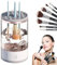 GothicBride Nettoyeur de pinceaux de maquillage, électrique, rechargeable par USB, appareil de nettoyage automatique pour pinceaux de maquillage
