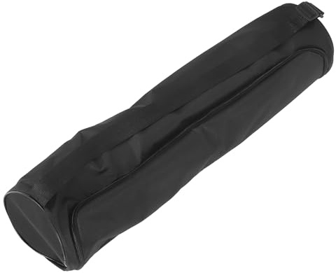 Abaodam Yoga Matte Tasche Große Aufbewahrungstasche aus Polyester Schwarz | Taschen, Reißverschlusszugang, Verstellbarem Schulterriemen, Wasserfest, für Reise und Fitnessstudio