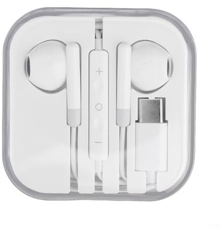 Auriculares con cable tipo C para Huawei, Xiaomi, sonido envolvente y experiencia de graves profundos (J12)
