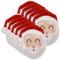 BESPORTBLE 10 Piezas Platos Desechables de Navidad Diseño de Papá Noel para Comidas y Celebraciones Infantiles Perfectos para Reuniones y