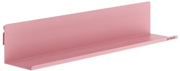 Jan Nowak Wandregal Bücherleiste Bilderleiste aus Metall Joanne 70 cm Rosa