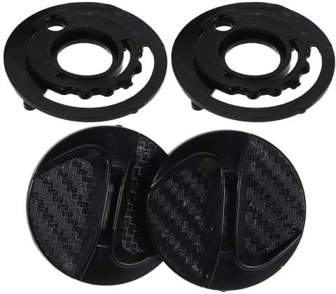 HOODANCOS Visiera casco moto, 4 viti in plastica e lega M6, accessori moto utili, installazione semplice per uso quotidiano