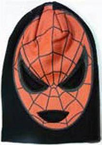 Spider-Man Spiderman schwarz Ski Maske Beanie Cap