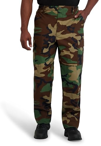 Propper Pantalon Uniforme BDU, Woodland, M/Long Homme