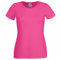 Fruit of the Loom - Ss129m - T-Shirt - - - - Manches Courtes - Femme - Rose - Rose fuchsia - XL (Taille fabricant: 16)