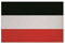 U24 Aufnäher Deutsches Reich Kaiserreich Fahne Flagge Aufbügler Patch 9 x 6 cm