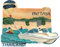 3D-Kühlschrankmagnet Pattaya Thailand, Souvenir-Aufkleber, Dekoration für Zuhause und Küche, Pattaya, Thailand, Kühlschrankmagnet