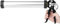 Pistolet Manuel pour Colles, 600 ML Pistolet à Calfeutrer avec 10 Buses Professionnel Pistolet Applicatrice en Alliage d'aluminium pour Calfatage Colle de Verre